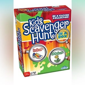 Kid's Scavenger Hunt - Indoor and Outdoor Scavenger Hunt Card Game to Play Rain